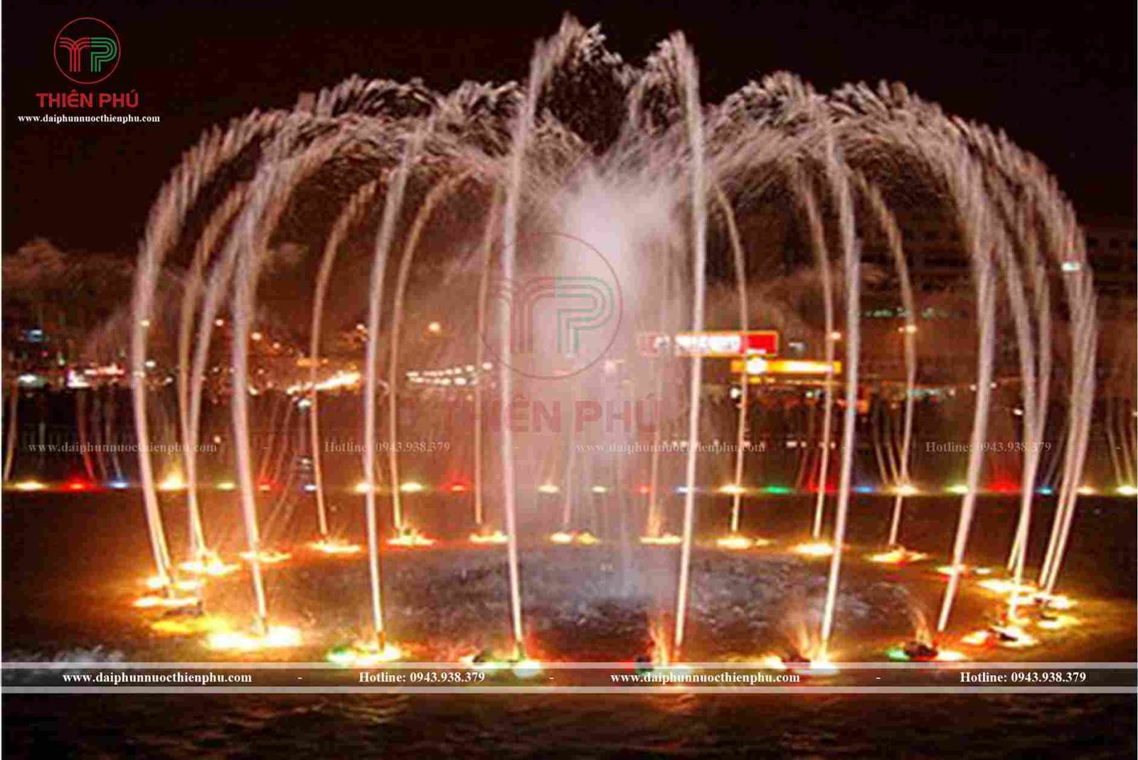 đài phun nước tự động